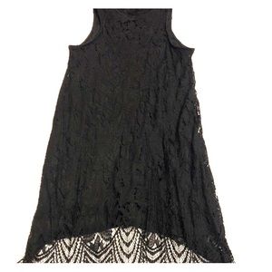 Nordstrom Black Lace Dress